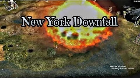 C&C Generals Zero Hour (EXPERT MISSION) ^New York Downfall ^