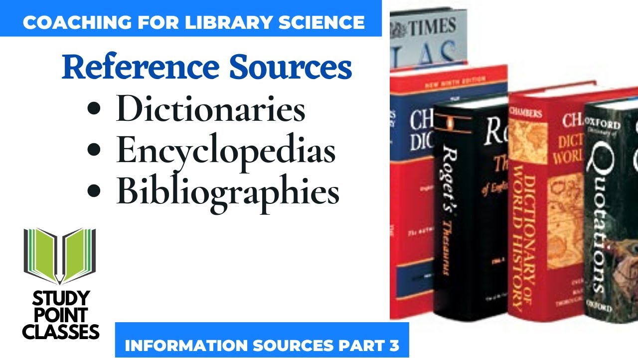 INFORMATION SOURCES PART 3 | REFERENCE SOURCE #STUDYPOINTCLASSES # ...
