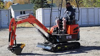 New 2024 Agrotk Industrial mini excavator model NT18K For Sale at Auction