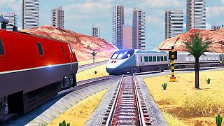 City Train Simulator 2021 New - Offline Train Game - Level 20 screenshot 5