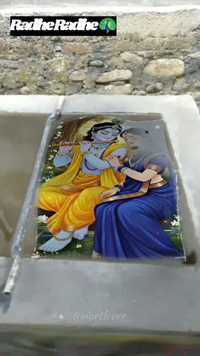 Radhe Radhe 🦚 | Radha Krishna status #song #music #radha #krishna #love #ai #art #bome #zhurek