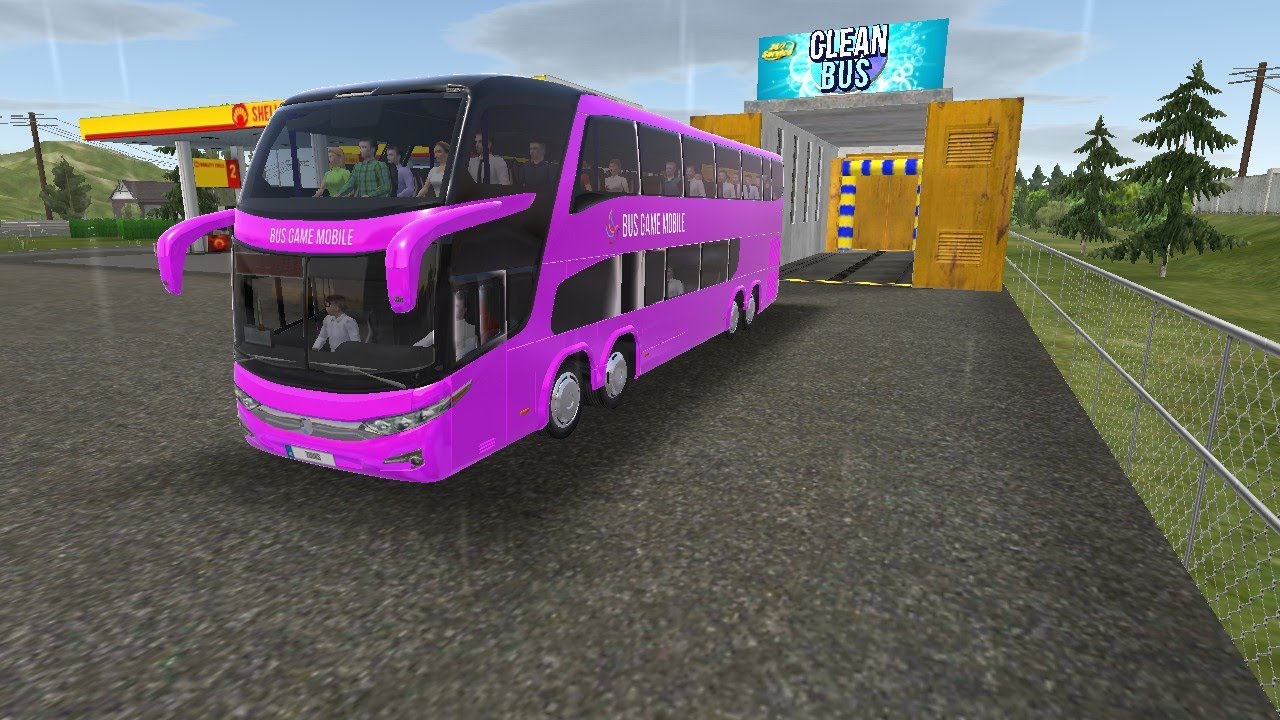 Clean Bus🚍✨🌊 | Bus Simulator : Ultimate - Mobile Gameplay