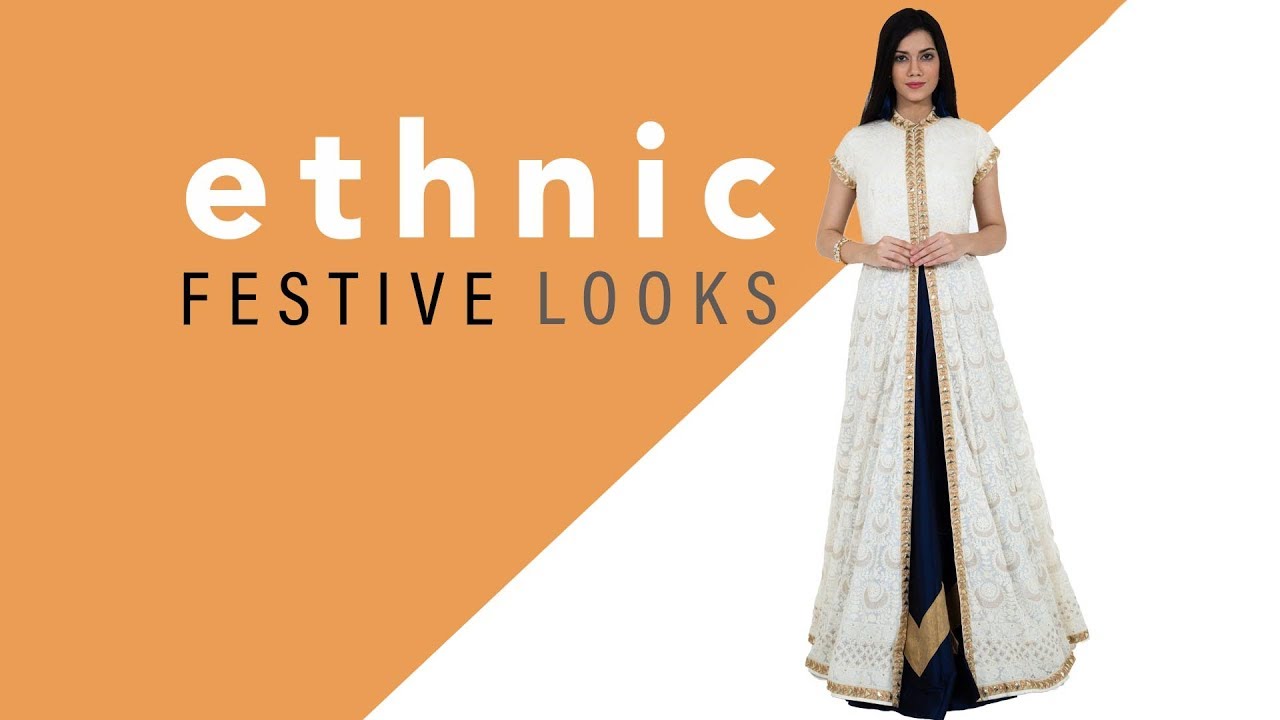simple ethnic wear