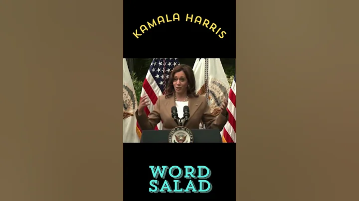 Kamala Harris Word Salad - Children of the Community #kamalaharris #kamalaharris2024 #vpharris #fail