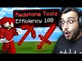 Minecraft but i can craft op redstone items  rawknee