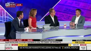 David Flanagan on Sky Business speaking about US wages, CPI and NAB Business survey