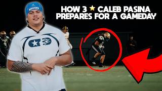 How 3⭐️ Caleb Pasina Prepares for Gameday | St. Bonaventure vs. Simi Valley + Game Footage Update