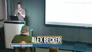Alex Becker - Dependency Management, SF Python Meetup Feb 2019