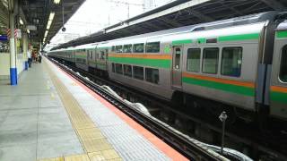 横須賀線E217系横浜駅入線  2016/8/24