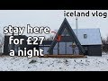 iceland luxury accommodation on a budget | golden circle road trip | vlog 2