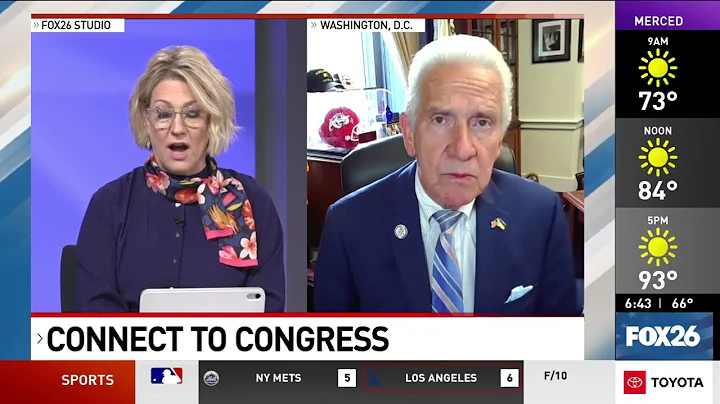 KMPH-FOX26 Great Day: Rep. Jim Costa Denounces Trump for Rescinding Funds from California HSR
