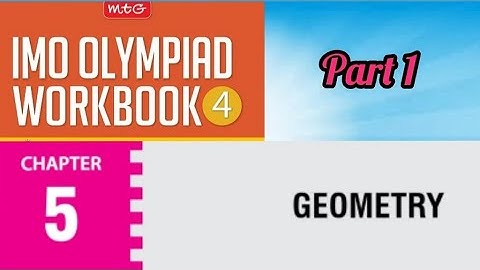 IMO Olympiad Chapter - 5 Geometry Part - 1 For Class 4