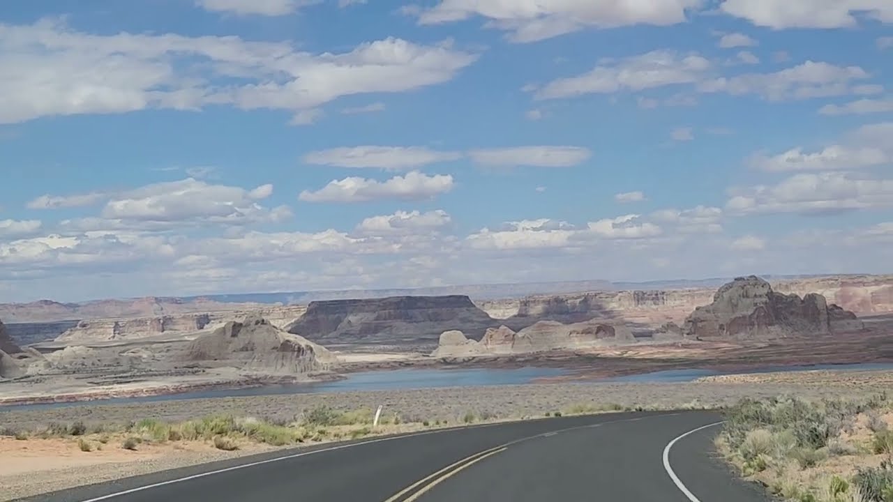 View of Navajo Mountain from the Glen Canyon National Recreation Area