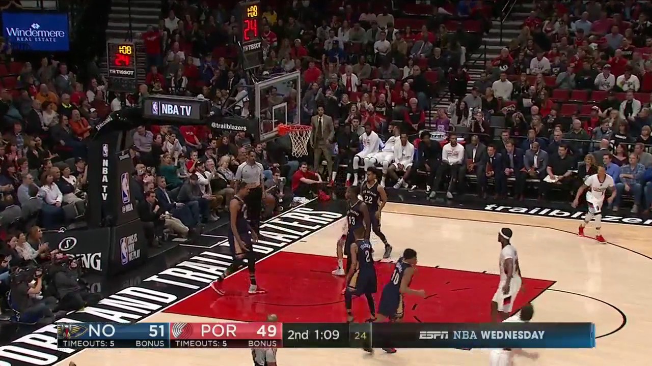 Jake Layman vs New Orleans Pelicans 12.04.2017 (10Pts)