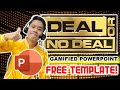 Deal or no deal powerpoint game  free download template