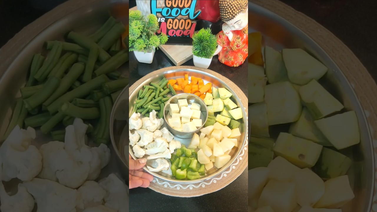 Dhaba Style Mix veg curry without onion garlic 