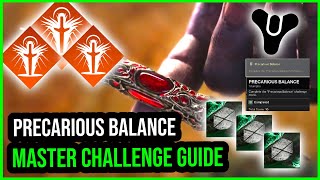 EASY Precarious Balance MASTER Challenge Guide Crota s End Raid Destiny 2