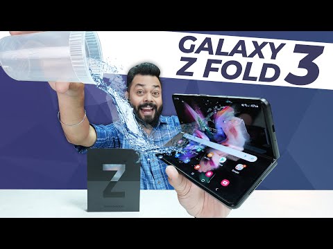 Samsung Galaxy Z Fold 3 5G Unboxing & First Impressions ⚡ 7.6” & 6.2” Screen, 120Hz, SD 888 & More