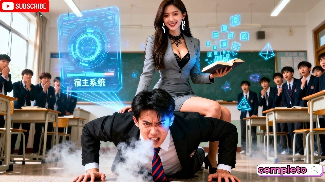 El peor estudiante activó un sistema que obliga a la diosa fría a conquistarlo ella misma