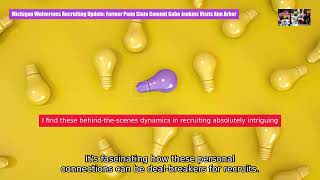 Michigan Wolverines Recruiting Update: Former Penn State Commit Gabe Jenkins Visits Ann Arbor