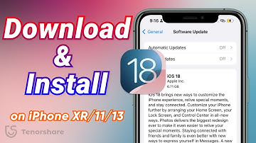 2024 How to Download & Install iOS 26/18 on iPhone XR, 11, and 13