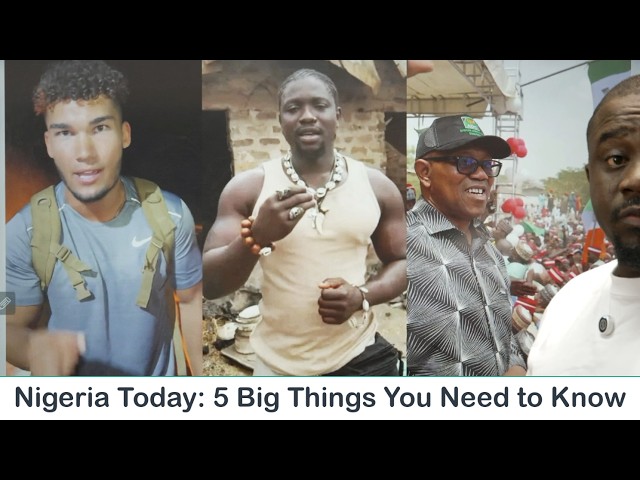 Nigeria Is Heating Up… 5 Big Stories Today (Obi, VDM, Alex, Jos, Kwankwaso, FFK)