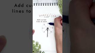 The Full Dandelion Full Drawing Experience✨