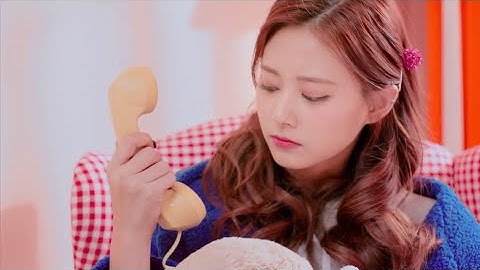 TWICE Brand New Girl MV but it’s just when Tzuyu gets a solo or focus screen time