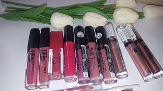 Новые помады, тени, свотчи. Luxvisage (Люкс Визаж), Eveline Cosmetics (Эвелин), M.A.G., LCF, Lamel