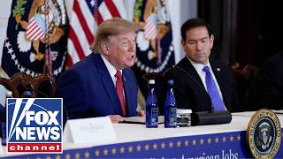 Trump participates in an American Mining Industry Roundtable