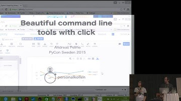 Lightning talks - First Day - PyCon SE 2015