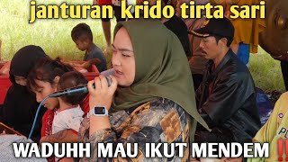 krido tirta sari ‼️ebeg tlahab pejawaran ,janturan seru bersama mba wanti