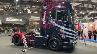 New Scania 660 S V8 4x2 (2024) 50 Years Aniversary Edition - Reveal At Transpotec Logitec 2024