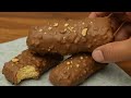 Homemade Snickers Chocolate Recipe | Chocolate bread roll | chocolate recipe | peanut chocolate 