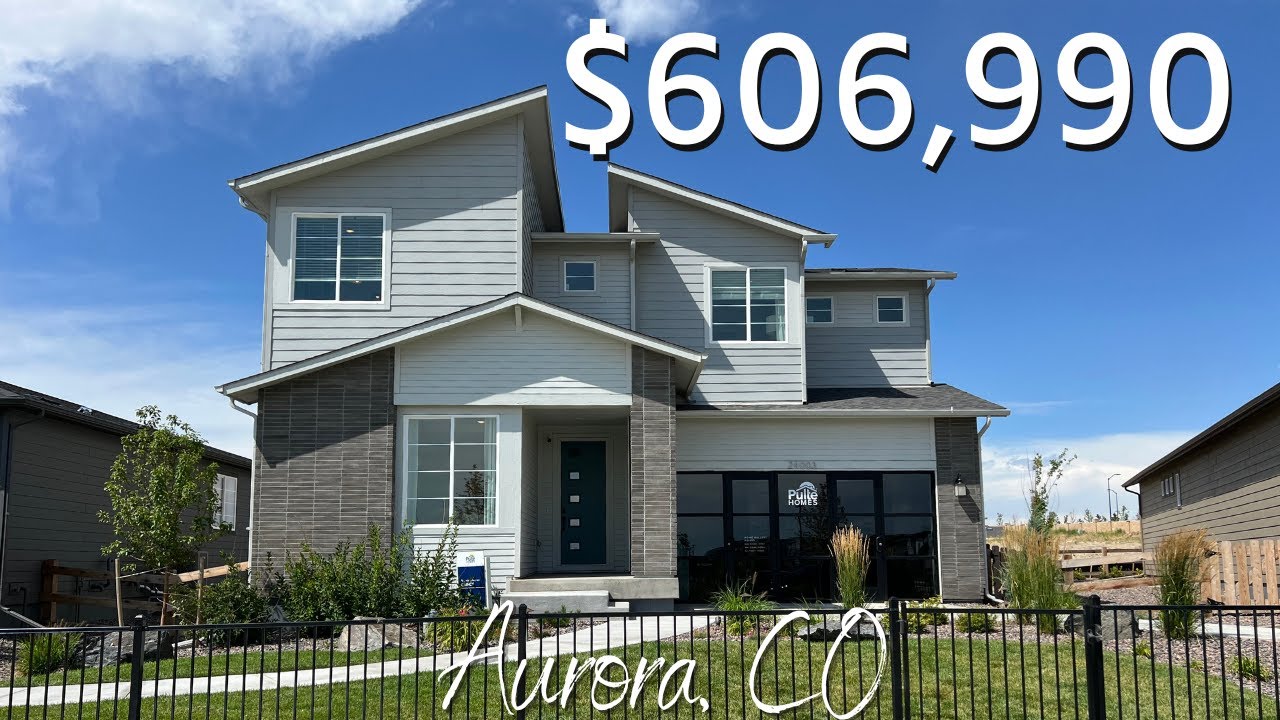 Quincy Model Aurora Highlands Pulte Homes Aurora, CO New Homes Near Denver YouTube