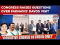 Row Over Devendra Fadnavis' Visit To Davos For World Economic Forum As Congress Raises Questions