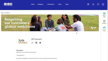 AIEC 2021 - How to meet with exhibitors