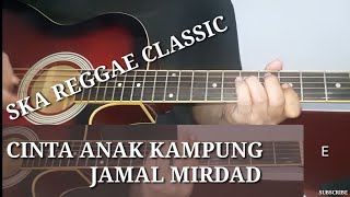 Video thumbnail of "Melodi lagu cinta anak kampung cover by mas cutisna tanpa drum. jamal mirdad"