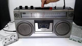 (((VENDIDO))) BOOMBOX RÁDIO GRAVADOR K7 CCE CSC-810FW RESTAURADO