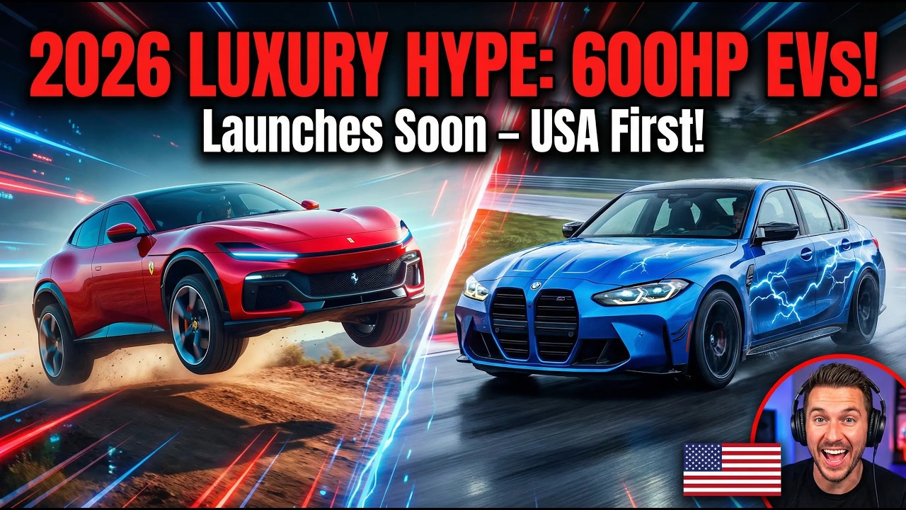 2026 Luxury Cars Hype: Insane EVs & 600HP Hybrids Launching Soon – Must ...