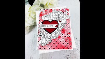 Unity Quick Tip: Ink Smooshed Background + Abstract Florals