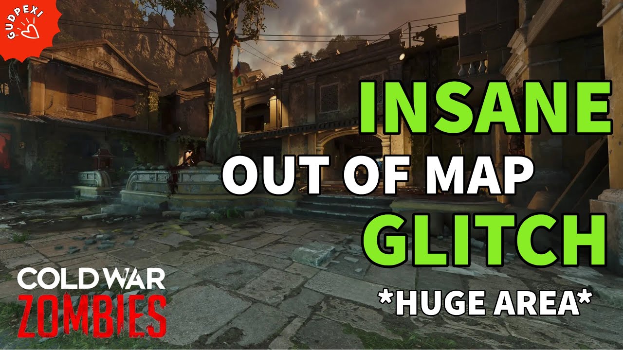 INSANE OUT OF MAP GLITCH! *Huge Area* (COLD WAR ZOMBIES GLITCHES)