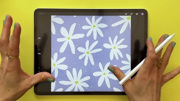 How to Avoid White Lines in Your Patterns in Procreate