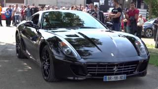 Ferrari 599gtb capristo revvings & acceleration ! loud sound