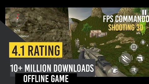 Fps commando shooting 3d | Good graphics and control game