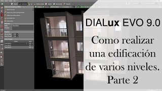 How to create a multi-level building in DIALux EVO 9.0_Part 2 screenshot 3
