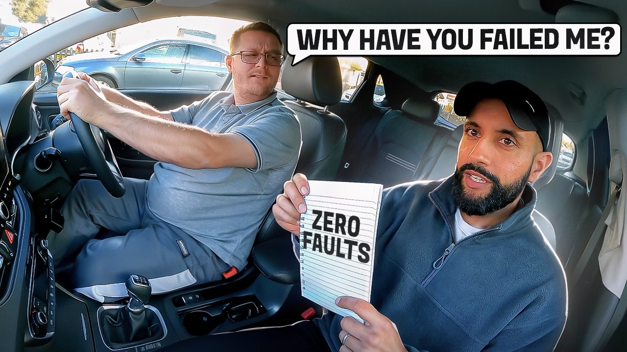 ZERO Serious Faults but Learner STILL Fails his Driving Test - YouTube