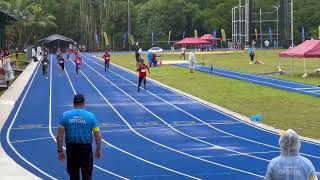 PNG First in 4X100 heats securing a spot in The Finals. Palau Pacific Mini Games