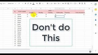 Datos How to Make Attendance Sheet Online with CheckBoxes Google Sheets formula to count workdays Guía