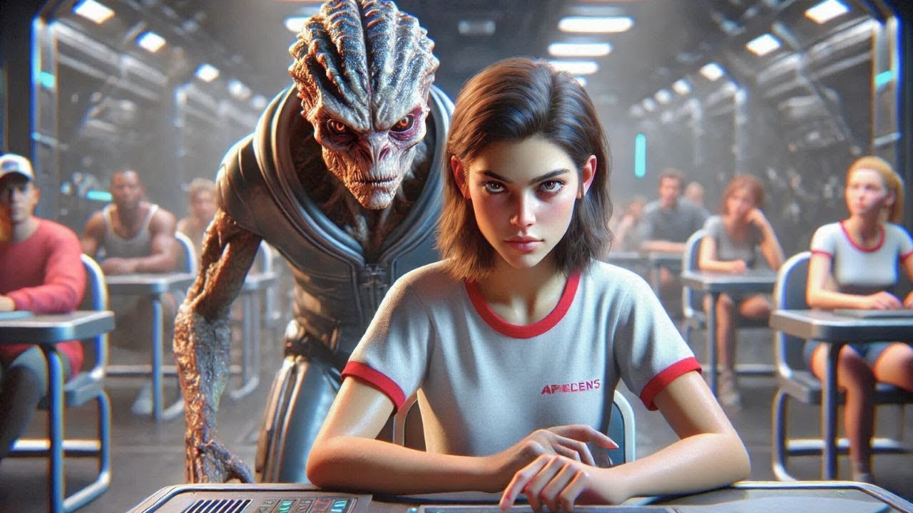 Девушка с Планеты Смерти сидела спокойно — пока инопланетный хулиган не заставил её свернуть ему шею